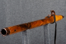 Russian Olive Native American Flute, Minor, Mid F#-4, #Q11F (5)